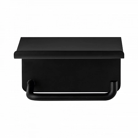 Держатель для бумаги с полкой Modo black